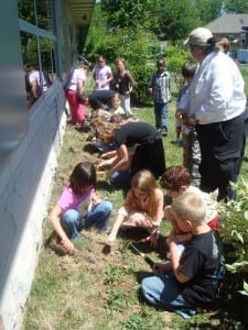 2009-2010 GrowIndiana UIndy ALE Sunflower Planting II